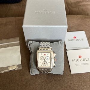 Michele Deco Diamond Watch 0.05 CT 12 diamonds